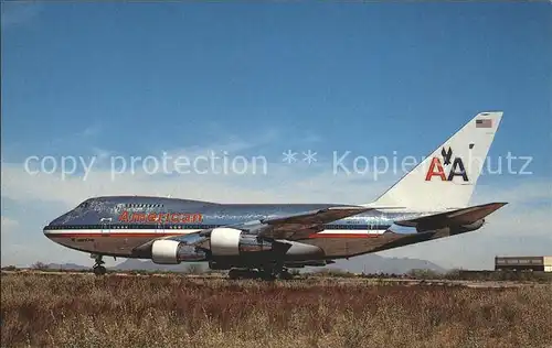 Flugzeuge Zivil American Airlines Boeing 747SP 31 N602AA C N 21963 Kat. Airplanes Avions