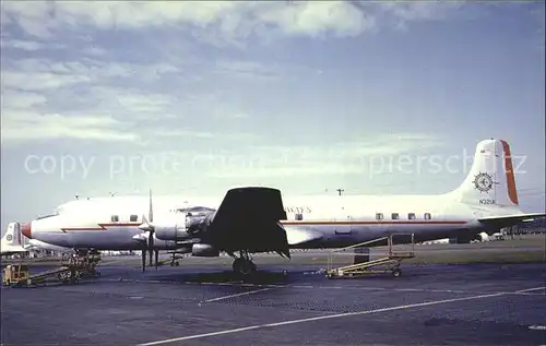 Flugzeuge Zivil Overseas National Airlines Douglas DC 7 N321A Kat. Airplanes Avions