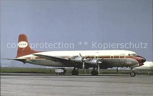 Flugzeuge Zivil British Island Airways Douglas DC 6 OO PAT Kat. Airplanes Avions
