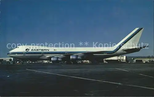 Flugzeuge Zivil Eastern Boeing 747 121 N735PA S N 19642  Kat. Airplanes Avions