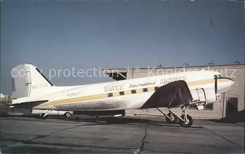 Flugzeuge Zivil Vance International Airlines DC 3 N57131 Kat. Airplanes Avions