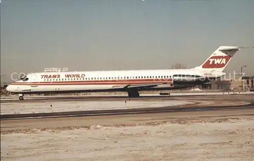 Flugzeuge Zivil Trans World DC 9 50  Kat. Airplanes Avions