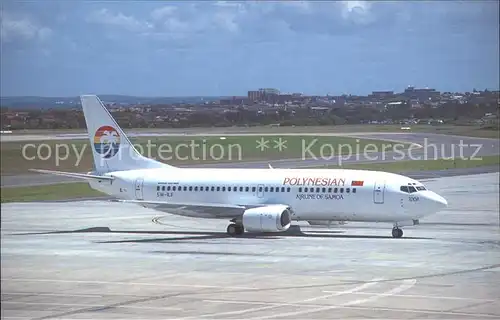 Flugzeuge Zivil Polynesian Airline of Samoa Boeing 737 300 5W ILF Kat. Airplanes Avions