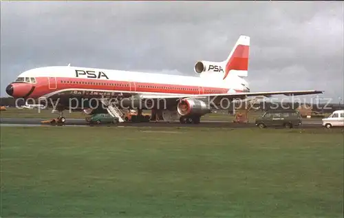 Flugzeuge Zivil Pacific Southwest Airlines Lockheed L 1011  Kat. Airplanes Avions
