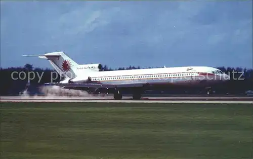 Flugzeuge Zivil National Airlines Boeing 727  Kat. Airplanes Avions