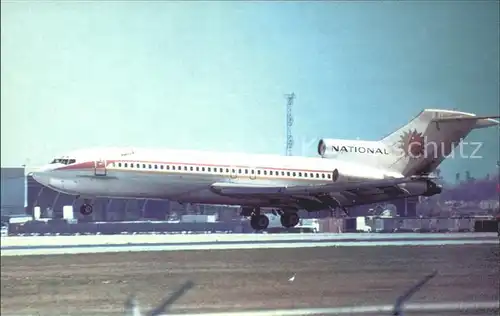 Flugzeuge Zivil National Airlines Boeing 727 Kat. Airplanes Avions
