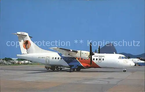 Flugzeuge Zivil Pantanal Aerospatiale Alenia ATR42 320 PT MFE cn 295  Kat. Airplanes Avions