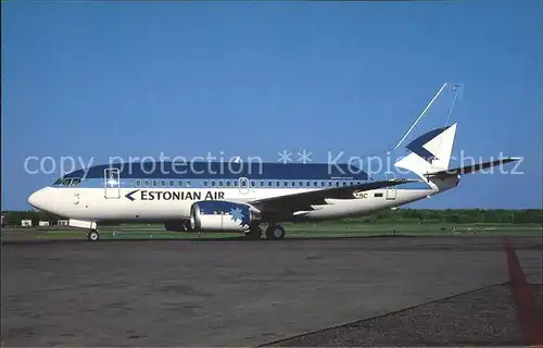 Flugzeuge Zivil Estonian Air Koit Boeing 737 5Q8 ES ABC cn 26324 fn 2735  Kat. Airplanes Avions