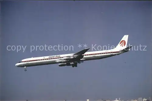 Flugzeuge Zivil Japan Asia DC 8 61 JA 8039 c n 46032  Kat. Airplanes Avions