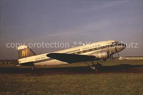 Flugzeuge Zivil Douglas DC 3 Moormanair Holland PH MAG  Kat. Airplanes Avions