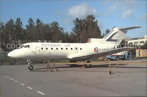 Flugzeuge Zivil Estonian Air Yakolev 40 ES AAS c n  Kat. Airplanes Avions