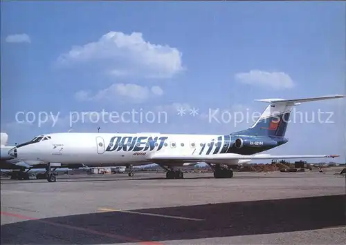 Flugzeuge Zivil Orient Avia TU134A RA 65144 c n 60977 Kat. Airplanes Avions