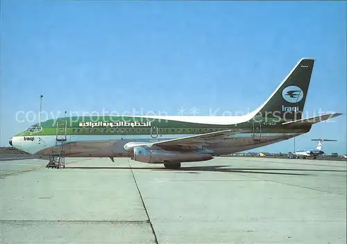 Flugzeuge Zivil Iraqi Airways Boeing 737 270C YI AGH Kat. Airplanes Avions