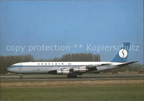 Flugzeuge Zivil Sobelair Boeing 707 373C  Kat. Airplanes Avions
