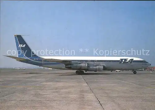 Flugzeuge Zivil TEA Boeing 707 Kat. Airplanes Avions