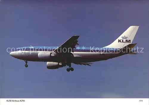 Flugzeuge Zivil KLM Airbus A310  Kat. Airplanes Avions