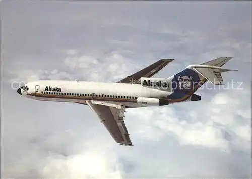Flugzeuge Zivil Alaska Airlines Boeing 727 81 N124 c n 18821  Kat. Airplanes Avions