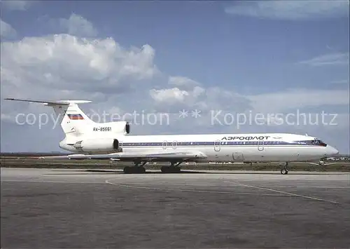 Flugzeuge Zivil Tupolev TU 154M RA 85661 cn 811 Aeroflot  Kat. Airplanes Avions