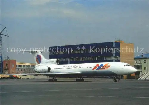 Flugzeuge Zivil Armenian Air Lines TU154B 2 EK 85566 c n 566 Kat. Airplanes Avions