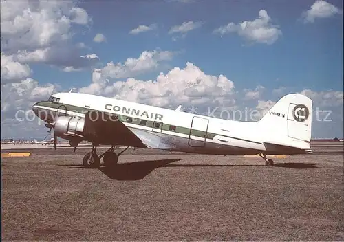 Flugzeuge Zivil Connair McDDouglas DC 3C S1C3G VH MIN c n 13459 Kat. Airplanes Avions