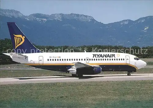 Flugzeuge Zivil Ryanair Boeing 737 204 EI CJI  Kat. Airplanes Avions