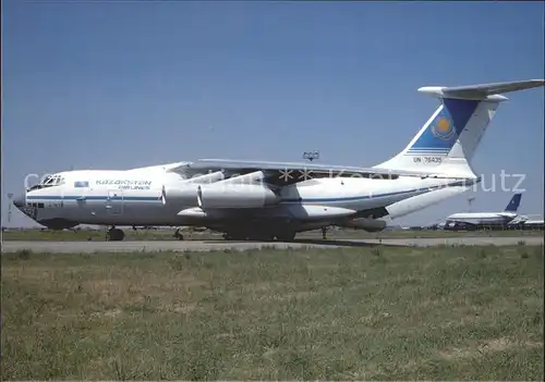 Flugzeuge Zivil Kazakstan Airlines IL 76TD UN 76435  Kat. Airplanes Avions