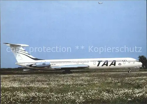 Flugzeuge Zivil TAA Ilyushin IL 62 YR IRE Kat. Airplanes Avions