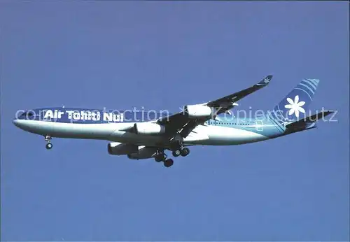 Flugzeuge Zivil Air Tahiti Nui Airbus A340 211 F OITN c n 31 Kat. Airplanes Avions