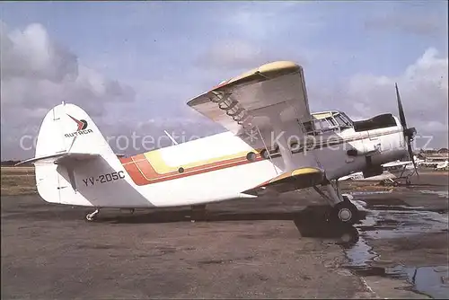 Flugzeuge Zivil Rutaca PZL Mielec Antonov An 2 YV 205C  Kat. Airplanes Avions