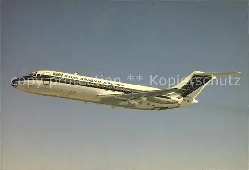Flugzeuge Zivil Saudi Arabian Airlines Douglas DC 9 15 HZ AEA c n 47000 Kat. Airplanes Avions