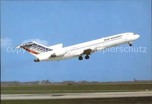 Flugzeuge Zivil Air France Boeing 727 F BPJT Kat. Airplanes Avions