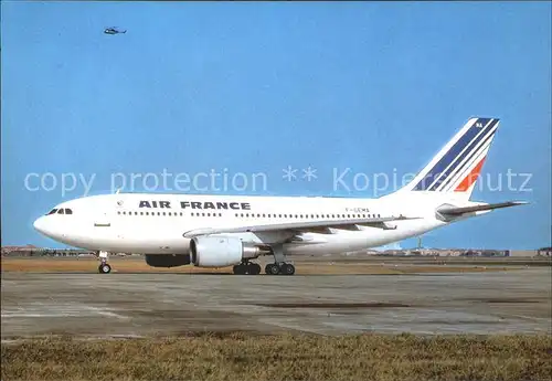 Flugzeuge Zivil Air France Airbus A 310 F GEMA Kat. Airplanes Avions