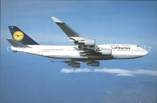 Lufthansa Boeing 747 430 D ABVA c n 23816 723 Kat. Flug