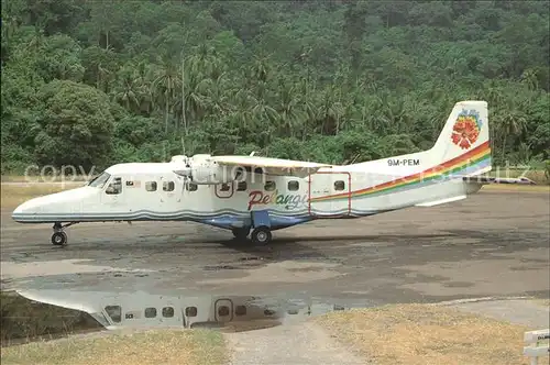 Flugzeuge Zivil Pelangi Air Dornier 228 9M PEM c n 8175 Kat. Airplanes Avions