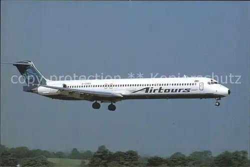 Flugzeuge Zivil Airtours MD 83 G COES C N 49937 Kat. Airplanes Avions