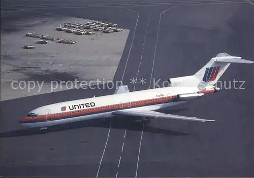 Flugzeuge Zivil United Airlines Boeing 727 222 Advanced N727OU c n 21417 Kat. Airplanes Avions