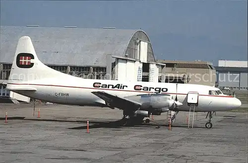 Flugzeuge Zivil CanAir Cargo Convair 580 C FBHW c n 29 Kat. Airplanes Avions