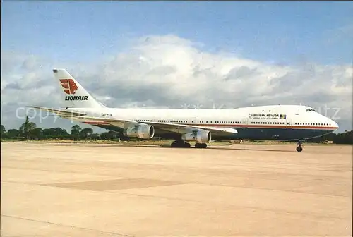 Flugzeuge Zivil Lionair Boeing 747 121 LX FCV C N 19658 Kat. Airplanes Avions