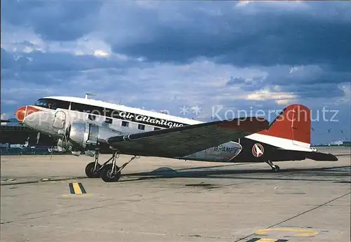 Flugzeuge Zivil Air Atlantique DC 3 G AMPY  Kat. Airplanes Avions