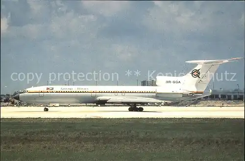 Flugzeuge Zivil Guyana Airways Tupolev 154 8R GGA  Kat. Airplanes Avions