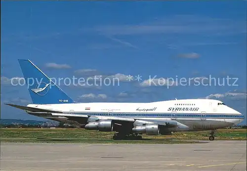 Flugzeuge Zivil Syrianair Boeing 747 YK AHB  Kat. Airplanes Avions