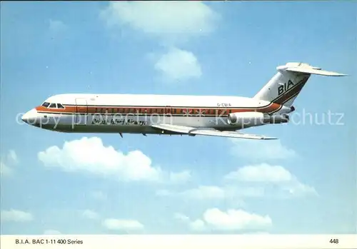 Flugzeuge Zivil British Island Airways BAC 1 11 416 EK G CBIA c n 166 Kat. Airplanes Avions