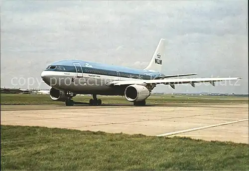 Flugzeuge Zivil KLM Airbus A 310  Kat. Airplanes Avions