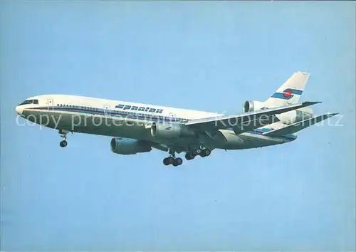 Flugzeuge Zivil Spantax Douglas DC10 30CF Kat. Airplanes Avions