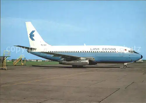Flugzeuge Zivil Lina Congo Boeing 737 2Q5C Kat. Airplanes Avions