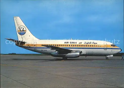 Flugzeuge Zivil Air Sinai Boeing 737 266 Kat. Airplanes Avions