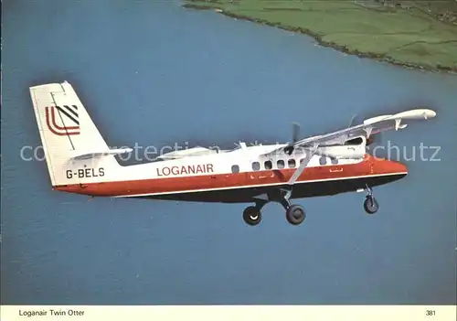 Flugzeuge Zivil Loganair Twin Otter G BELS  Kat. Airplanes Avions