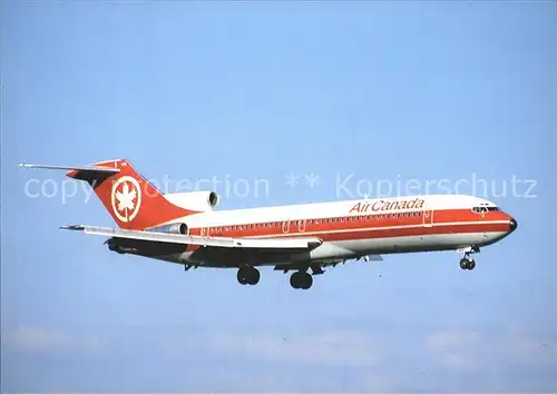 Flugzeuge Zivil Air Canada Boeing 727 233 C GAAT cn 21673 Kat. Airplanes Avions