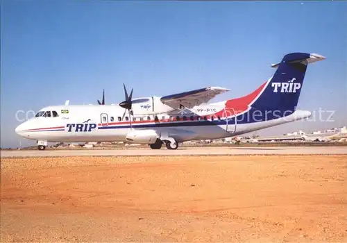 Flugzeuge Zivil Trip ATR 42 PP PTC  Kat. Airplanes Avions