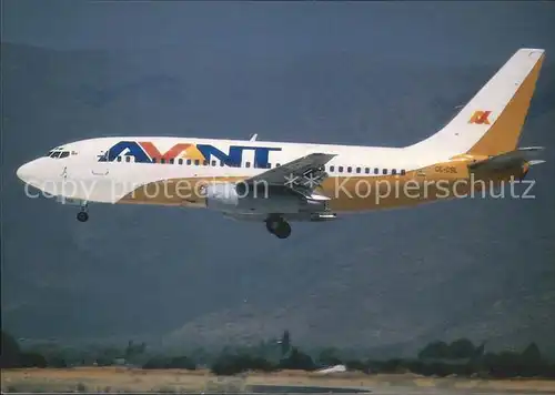 Flugzeuge Zivil Avant Chile Boeing 737 248 20223 CC CSL  Kat. Airplanes Avions